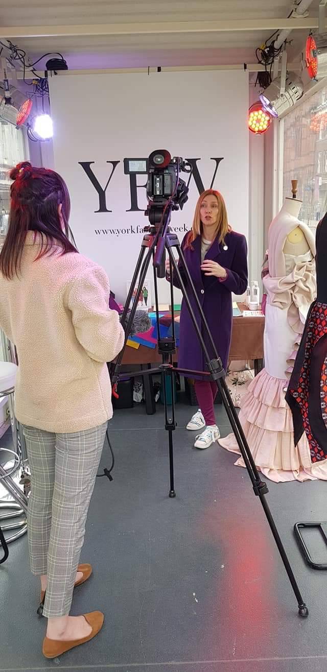 Toni carver interview that’s tv York for York fashion week