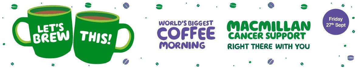 Worlds biggest coffee morning