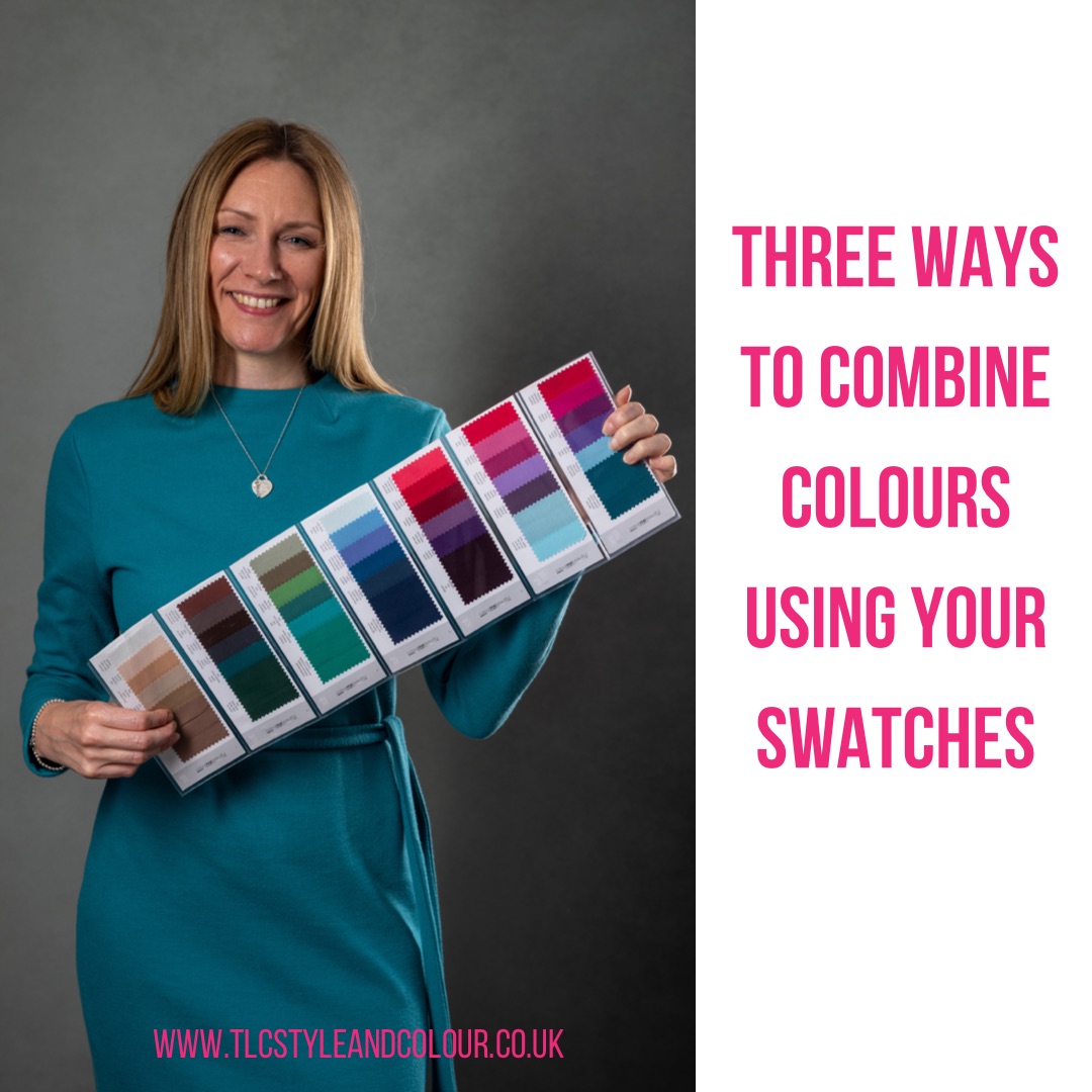 three ways to combine colours from your swatches