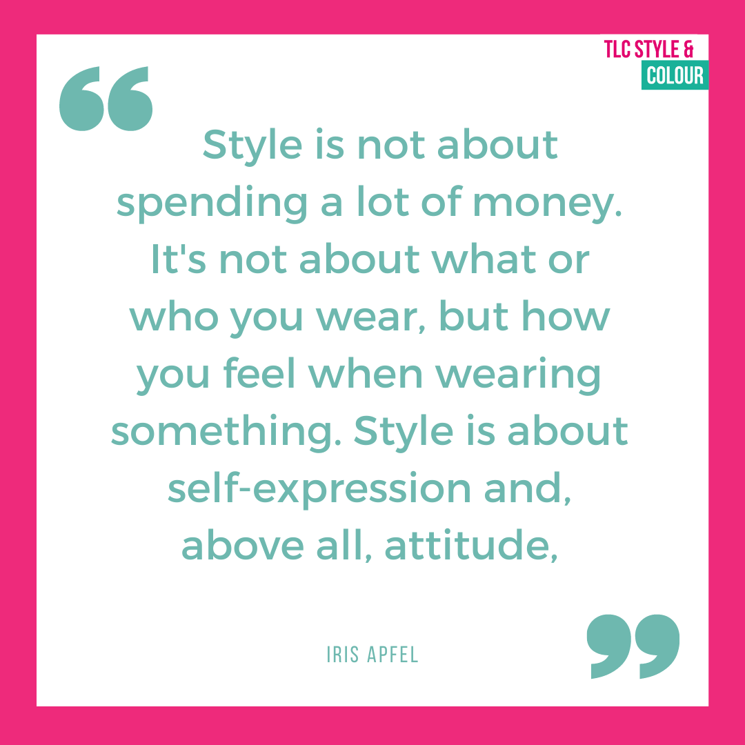 iris apfel style quote