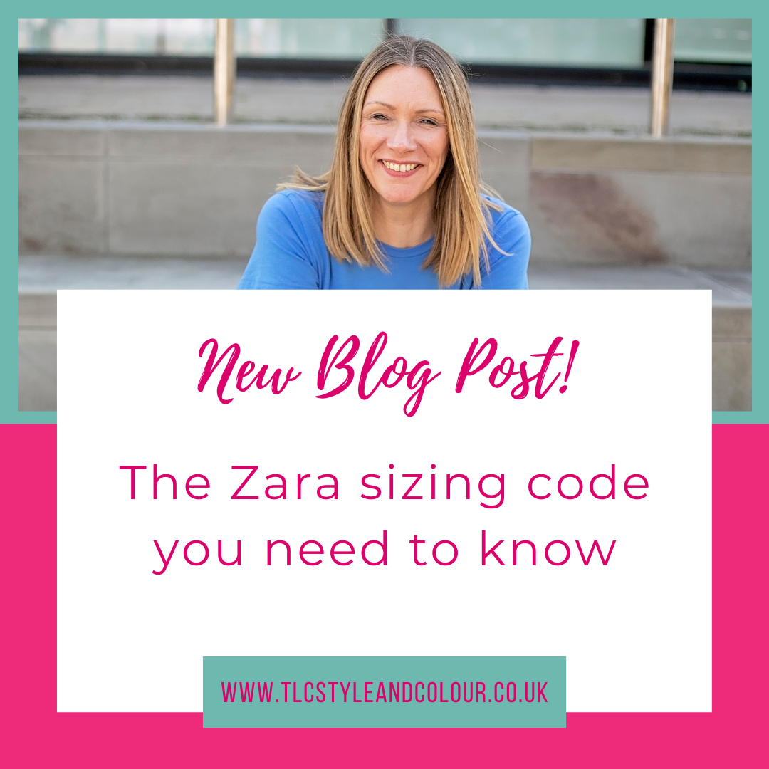 zara sizing code