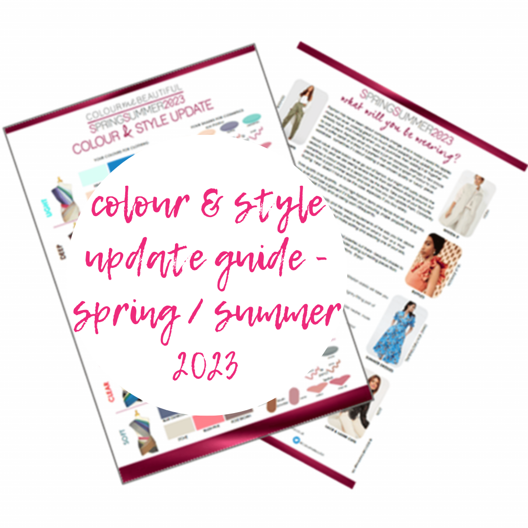 Colour & Style guide (Seasonal Update Spring/summer 2023) TLC Style