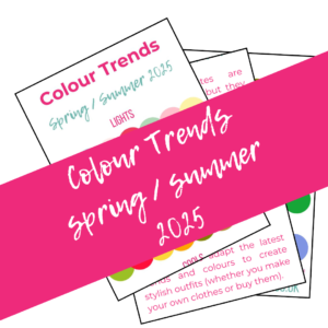 SS25 colour trend guide